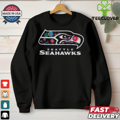 Seattle Seahawks Dia De Los Muertos 2024 T Shirt