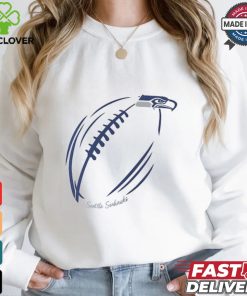 Seattle Seahawks G III 4Her by Carl Banks Subtle Football Fitted T Shirt