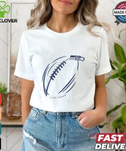 Seattle Seahawks G III 4Her by Carl Banks Subtle Football Fitted T Shirt
