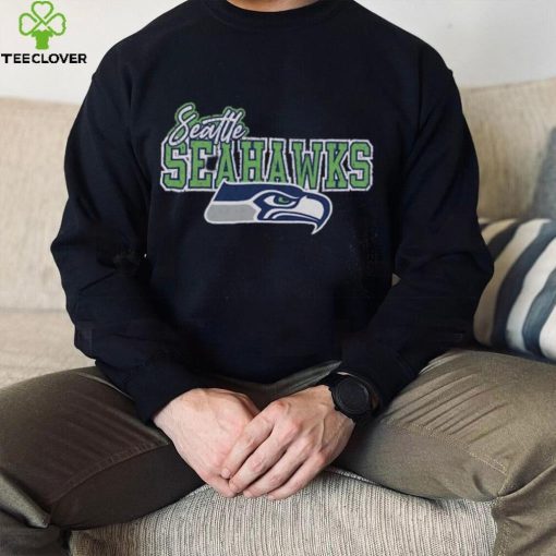 Seattle Seahawks Gameday Couture s In The Spotlight Tonal Leopard Print Shirt