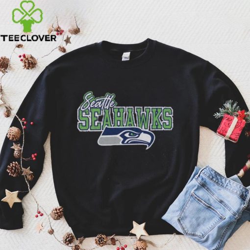 Seattle Seahawks Gameday Couture s In The Spotlight Tonal Leopard Print Shirt