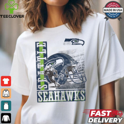 Seattle Seahawks Helmet Dash T Shirt