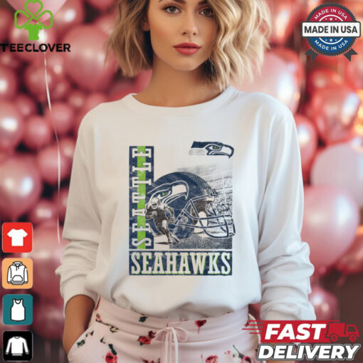 Seattle Seahawks Helmet Dash T Shirt