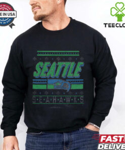 Seattle Seahawks Holiday Crewneck shirt