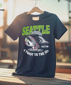 Seattle Seahawks Homage Unisex NFL x Guy Fieri’s Flavortown Tri Blend T Shirt Navy