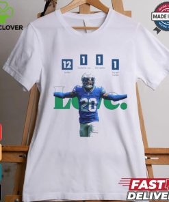 Seattle Seahawks Julian Love 12 Tackles 1 Tackles For Loss 1 Interception 1 Forced Fumble shirt