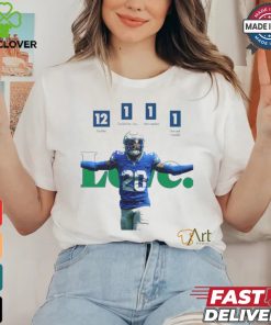 Seattle Seahawks Julian Love 12 Tackles 1 Tackles For Loss 1 Interception 1 Forced Fumble shirt