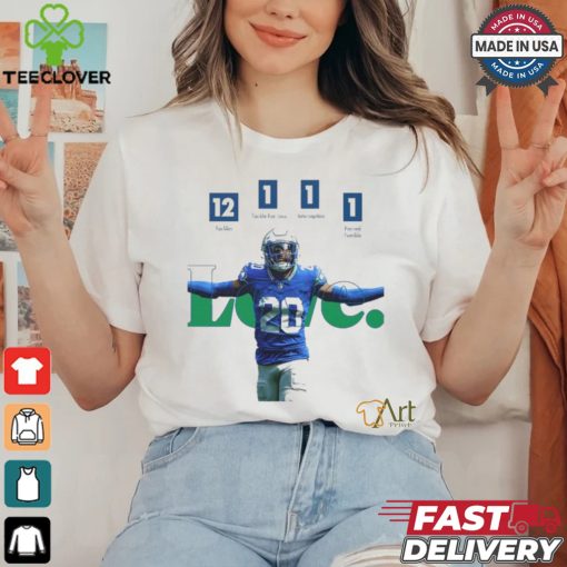 Seattle Seahawks Julian Love 12 Tackles 1 Tackles For Loss 1 Interception 1 Forced Fumble shirt
