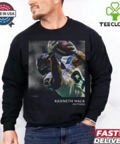 Seattle Seahawks Kenneth Walker III NFL Flash Features Week 7 T Shirt