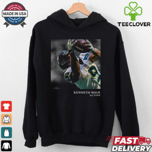 Seattle Seahawks Kenneth Walker III NFL Flash Features Week 7 T Shirt