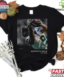 Seattle Seahawks Kenneth Walker III NFL Flash Features Week 7 T Shirt