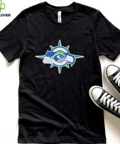 Seattle Seahawks Mariners logo shirt