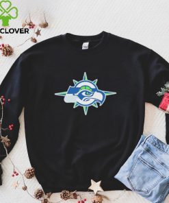 Seattle Seahawks Mariners logo shirt
