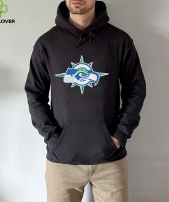 Seattle Seahawks Mariners logo shirt