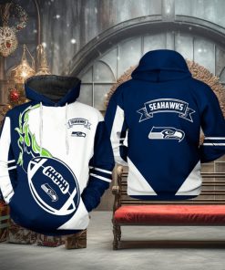 Seattle Seahawks NFL Classic 3D Printed Hoodie
