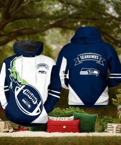 Seattle Seahawks NFL Classic 3D Printed Hoodie