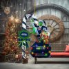 Grinch Santa Hand Holding Cannabis Marijuana Weed 420 Christmas Decorations Ornament