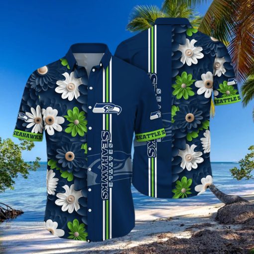 Seattle Seahawks NFL For Sports Fan Aloha Hawaiian Shirt