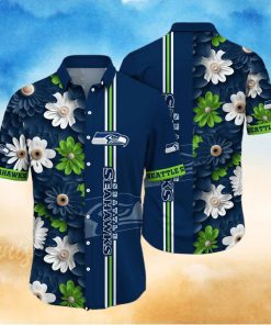 Seattle Seahawks NFL For Sports Fan Aloha Hawaiian Shirt