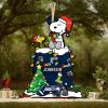 Chicago Bears NFL Custom Name Rugby Ball Helmet Custom Shape Christmas Ornament
