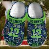 Seattle Seahawks NFL Sport Crocs Crocband Clogs Shoes Comfortable For Men Women and Kids – Footwearelite Exclusive