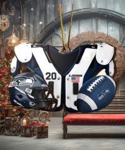 Seattle Seahawks NFL Sport Ornament Custom Your Name And Number