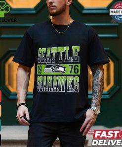 Seattle Seahawks New Era College Navy City Team T Shirt