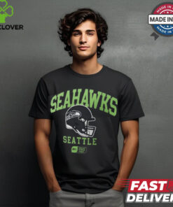 Seattle Seahawks Nike Anthracite Helmet Essential T Shirt