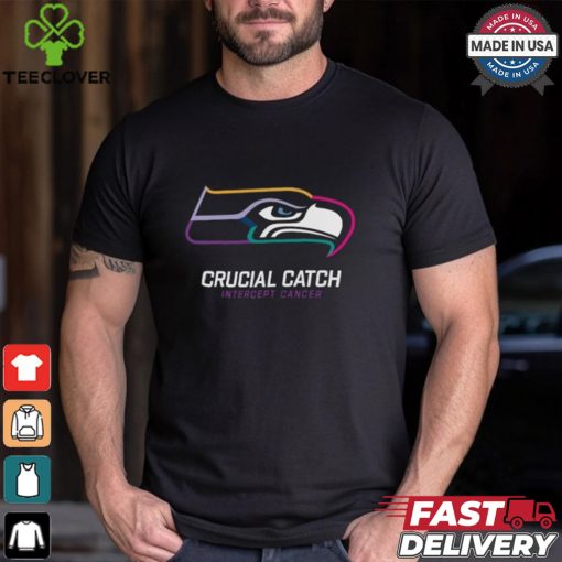 Seattle Seahawks Nike Black 2024 NFL Crucial Catch T Shirt