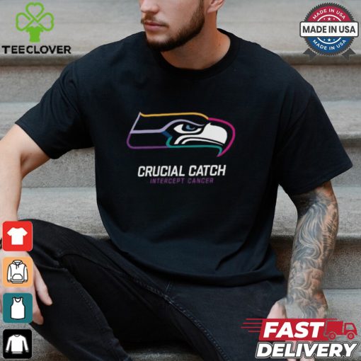 Seattle Seahawks Nike Black 2024 NFL Crucial Catch T Shirt