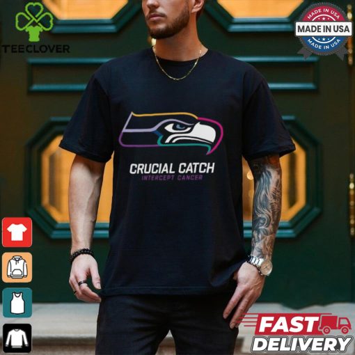 Seattle Seahawks Nike Black 2024 NFL Crucial Catch T Shirt