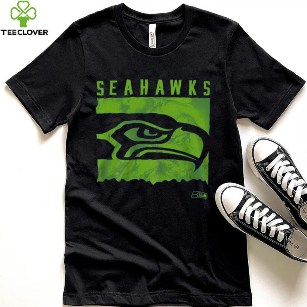 Seattle Seahawks Preschool Liquid Camo Logo T Shirt Navy - Limotees