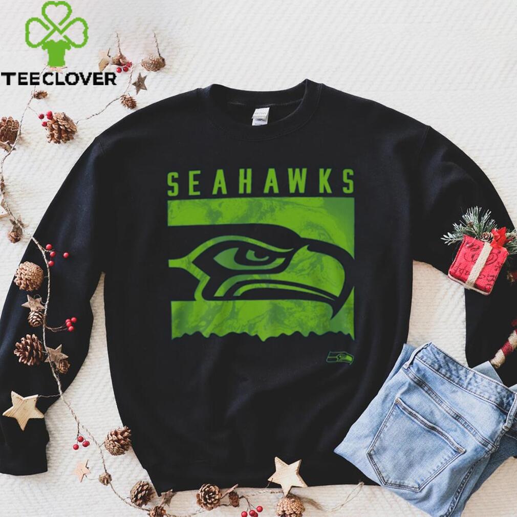 Seattle Seahawks Preschool Liquid Camo Logo T Shirt Navy Seattle Seahawks Preschool Liquid Camo Logo T Shirt Navy