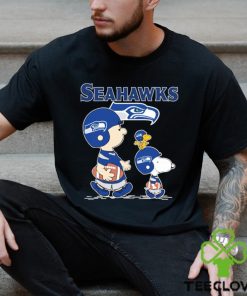 Seattle Seahawks Snoopy Plays The Football Game shirt