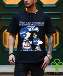 Seattle Seahawks Snoopy Plays The Football Game shirt