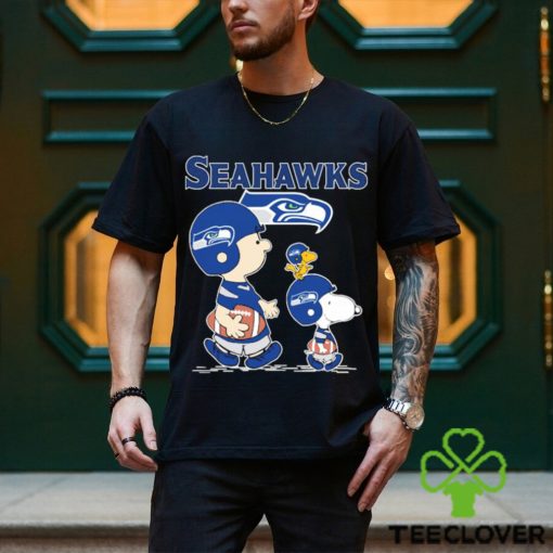 Seattle Seahawks Snoopy Plays The Football Game shirt