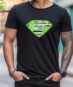 Seattle Seahawks Superman logo shirt