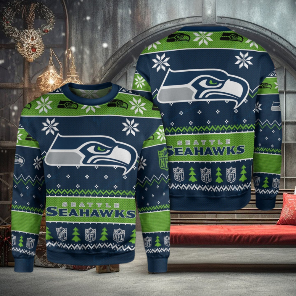 Seattle Seahawks Ugly Sweater Seattle Seahawks Ugly Sweater