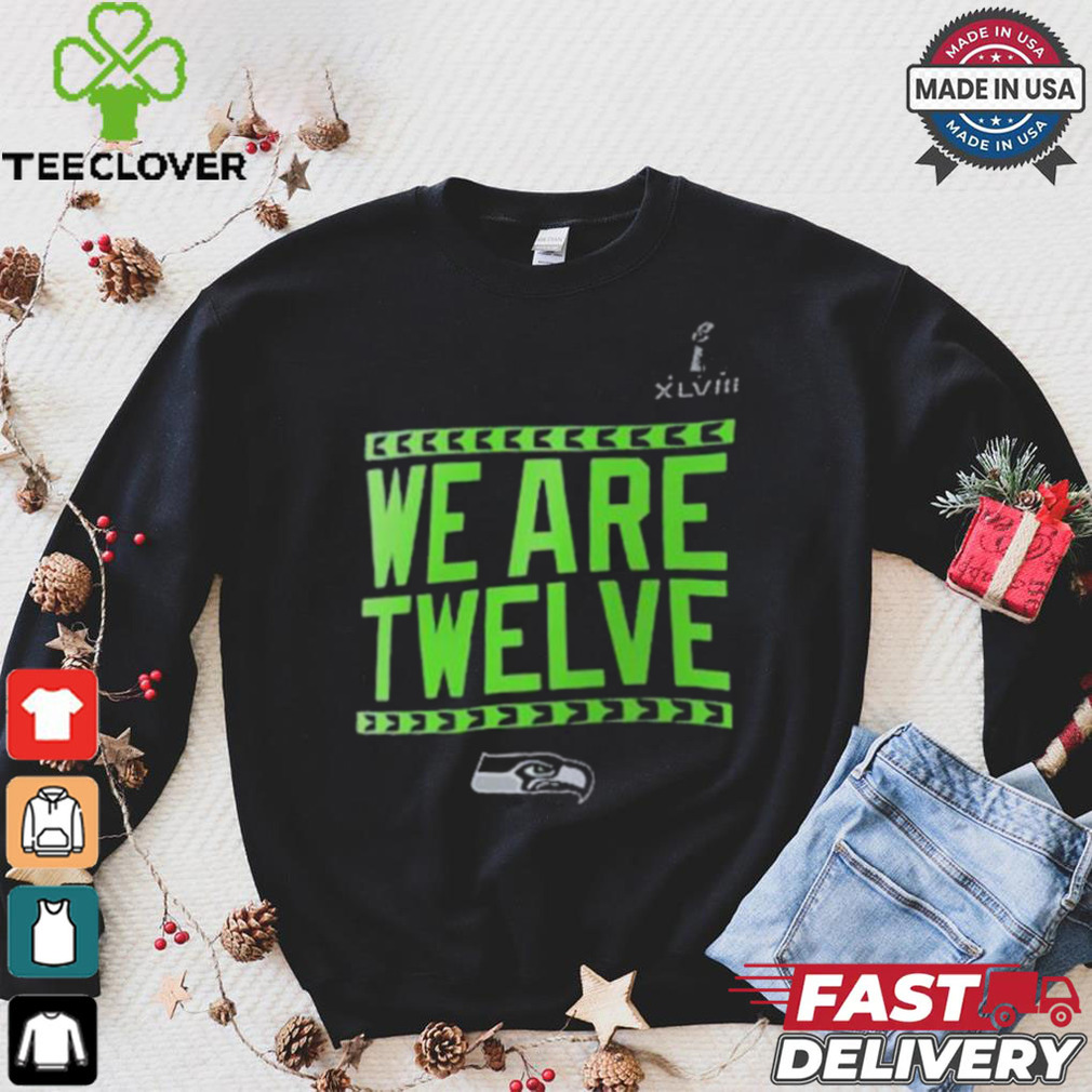 Seattle Seahawks We Are Twelve Shirt Seattle Seahawks We Are Twelve Shirt