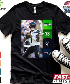 Seattle Seahawks Win 23 20 New England Patriots 2024 NFL Week 2 Final Score Shirt