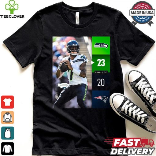 Seattle Seahawks Win 23 20 New England Patriots 2024 NFL Week 2 Final Score Shirt