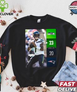 Seattle Seahawks Win 23 20 New England Patriots 2024 NFL Week 2 Final Score Shirt