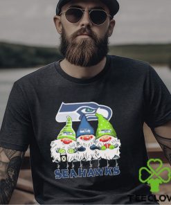Seattle Seahawks X Gnome Christmas Shirt