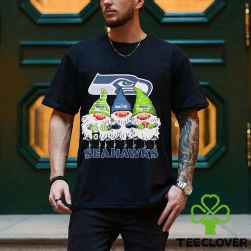 Seattle Seahawks X Gnome Christmas Shirt