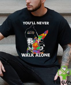 Seattle Seahawks You’ll Never Walk Alone Dad And Son Autism T Shirt 2 Seattle Seahawks You’ll Never Walk Alone Dad And Son Autism T Shirt