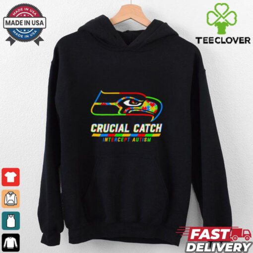 Seattle Seahawks crucial catch intercept autism shirt