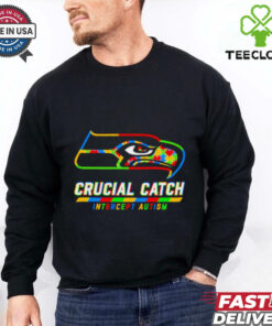 Seattle Seahawks crucial catch intercept autism shirt