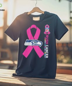 Seattle Seahawks crush cancer NFL collections shirt 2 Seattle Seahawks crush cancer NFL collections shirt