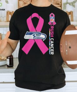 Seattle Seahawks crush cancer NFL collections shirt 3 Seattle Seahawks crush cancer NFL collections shirt