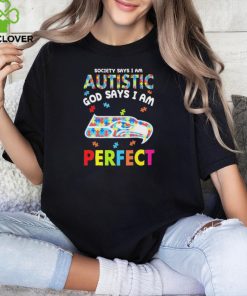 Seattle Seahawks society says I am Autistic god says I am perfect hoodie, sweater, longsleeve, shirt v-neck, t-shirt